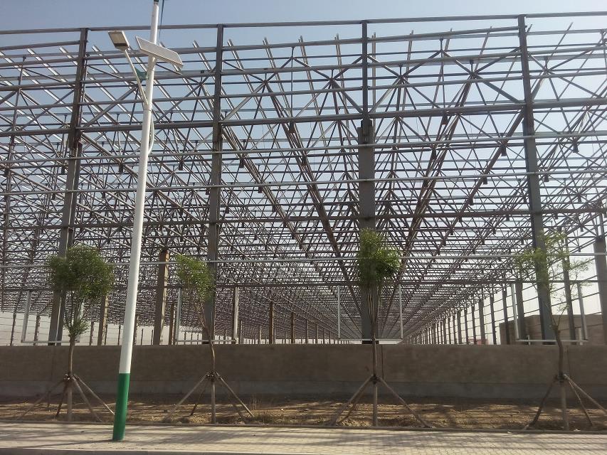 苏州汽车工业厂房网架